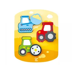 Hape Dynamisches Landmaschinen-Puzzle
