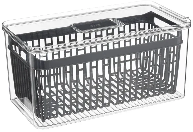 Mittlere Kühlschrank-Organizer-Box Ordnung im Kühlschrank