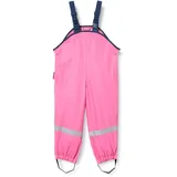 Matschhose Regenlatzhose Fleece-Futter Unisex Kinder Wind und wasserdichte Regenhose Regenbekleidung pink 104