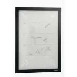 DURABLE Inforahmen DURAFRAME WALLPAPER 484301 A4 sw