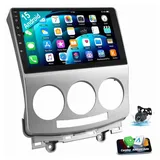 ESSGOO Für Mazda 5 CR19 2005-2010 Carplay NAVI 2DIN Autoradio (Digitalradio (DAB), FM, AM, RDS, Apple Carplay Android Auto GPS Navi WIFI BT EQ)