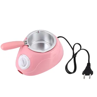 VIFERR Elektrischer Schokoladen Schmelztopf, Schokoladen-Schmelzmaschine mit DIY-Formen-Set, Schokoladen Schmelzgerät für Süßigkeiten Käse Butter Karamell Schokolade (Rosa)