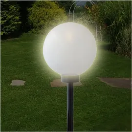 Buri 4er-Set LED-Solar-Kugelleuchte Kugellampe Leuchtkugel Solarlampe Lichtkugel