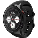 Motorola moto watch Schwarz 47 mm BT Fluorelastomer Matte Black