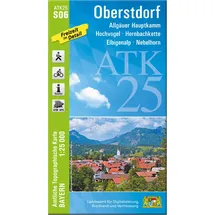Landesamt für Digitalisierung, Breitband und Vermessung, Bayern ATK25-S06 Oberstdorf (Amtliche Topographische Karte 1:25000)