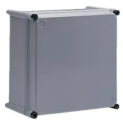 Striebel & John AP12P Gehäuse 603x603x175mm Gehäuse mit Polyester Deckel, grau 4TBO856056C0100