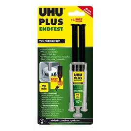 UHU Plus Endfest 2-Komponenten Epoxidharzkleber, 15g (45650)