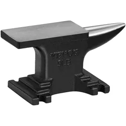 VEVOR Amboss Einzelner Hornamboss 4kg Stahlgussamboss Geschmiedeter Amboss Robuster Hornamboss Schmied Juweliere Metallschmied Schmiedewerkzeug Geeignet für Nieten, Abflachen, Schmieden und Formen