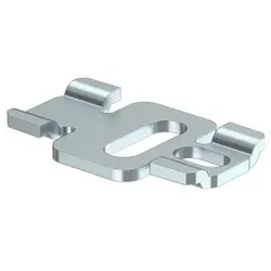 OBO 2007990 Außenbefestigung- Verbindung 6mm Edelstahl, rostfrei blank, nachbehandelt AV-S - 20 Stück