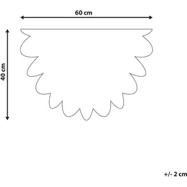 Beliani Hotaka 40 x 60 cm Bunt