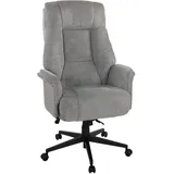 Duo Collection Chefsessel Webstoff Grau