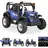 Moni Kinder-Elektro Traktor Harvest blau (12 V)