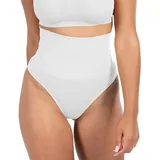 SMILODOX High Waist String Nysa Weiß XS