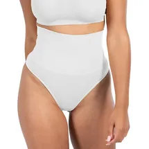 SMILODOX High Waist String Nysa Weiß XS