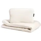 Blackroll Premium Comfort Bettbezug Set (Größe 135x200cm, weiss)