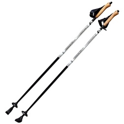 Best Sporting Langlaufstöcke Nordic Walking Stöcke Carbon I Walking Stöcke Damen und Herren I Walkingstöcke I Gehstock, Best Sporting Wanderstöcke I Treckingstöcke I 105 – 125 cm 115 cm