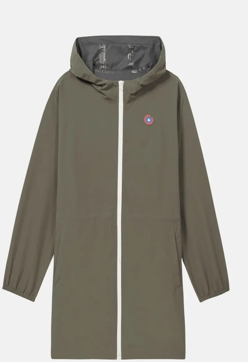 Flotte Regenjacke Amelot Oliv Grün Kaki Parka