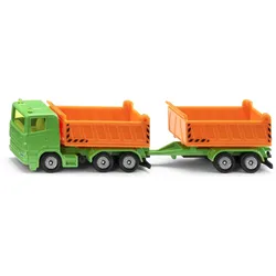 Lkw mit Kippmulde und Anhänger Modell von Siku