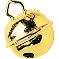 Brunnen Glöckchen Ø 15 mm goldfarben 4 Stück
