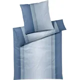 ELEGANTE Bettwäsche Silhouette stahlblue