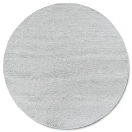 Villeroy & Boch Francois weiß, Ø:160cm, Wolle, Teppiche, in rund, oval, Läufer, handgewebt, Wolle, Wohnzimmer, Schlafzimmer