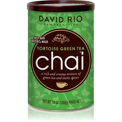 David Rio Tortoise Green Tea Chai Pulver zur Herstellung von Getränken 398 g