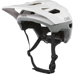 ONeal Trailfinder Evo Solid, casque de vélo - Mat Blanc/Gris - L/XL
