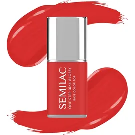 Semilac UV Nagellack 3in1 One Step Glossy S530 scarlet 7 ml