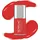 Semilac UV Nagellack 3in1 One Step Glossy S530 scarlet 7 ml