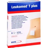 BSN Medical Leukomed T Plus Pflaster transparent steril 8x10cm, 5 Stück