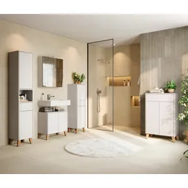 Germania GW-Arnea Midischrank 33 x 34 x 123 cm Braun
