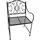 Hti-Living Curly Gartenstuhl 57 x 53 x 93 cm schwarz