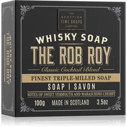 Scottish Fine Soaps Whisky Soap The Rob Roy Feinseife für Körper und Gesicht 100 g