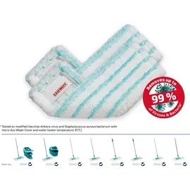 Leifheit 2er Set Wischbezug Profi XL Micro Duo 42 cm 55126