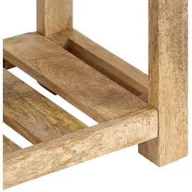 vidaXL Sideboard 120x30x75 cm Massivholz Mango