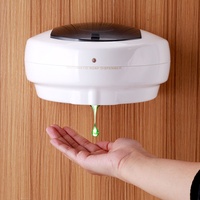 Automatischer Seifenspender, berührungsloser Sensor, wandmontiert, Seifenspender, 500 ml, für Küche und Badezimmer