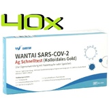 Wantai® SARS-COV2 Laien Antigen-Schnelltest Lolly Lutsch, Speichel Nasentest 40x