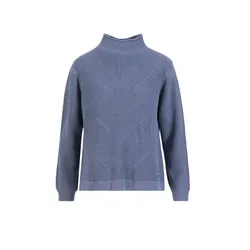 Blutsgeschwister Strickpullover Braid up your Life - softly blue S