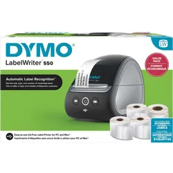 Dymo LabelWriter 550 Etikettendrucker + 4 Rollen mit Etiketten