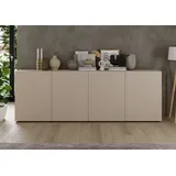 Home Affaire Sideboard Rio 241 x 84 x 42 cm Cashmere / Beige