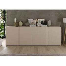 Home Affaire Sideboard Rio 241 x 84 x 42 cm Cashmere / Beige