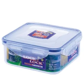 Lock & Lock Frischhaltedose quadratisch transparent 15,5 x 15,5 x 6 cm 0,87 l