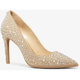 Michael Kors Damen Alina Flex High Pump Décolleté, Goldene Schaufeln, 41 EU