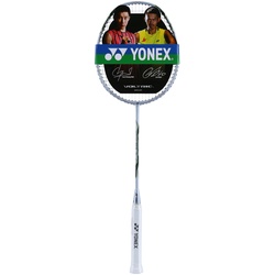 Yonex Badmintonschläger Voltric Ace (kopflastig, flexibel) eisblau - besaitet -