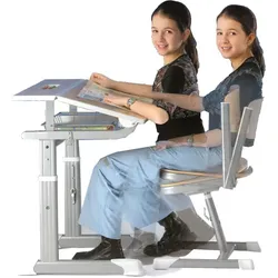 Aluflex Schultisch mit Höhenverstellung