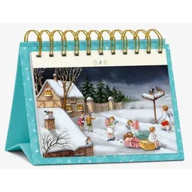 Korsch Verlag Tisch-Adventskalender 24 nostalgische Grüße