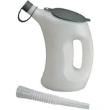 Pressol Messbecher 1l m.Schutzdeckel/Schutzkappe am Auslauf HDPE