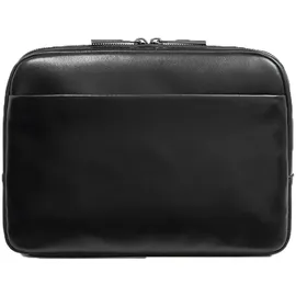 Piquadro Umhängetasche Blue Square Crossbody Bag Black