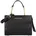 Henkeltasche Kunstleder Black