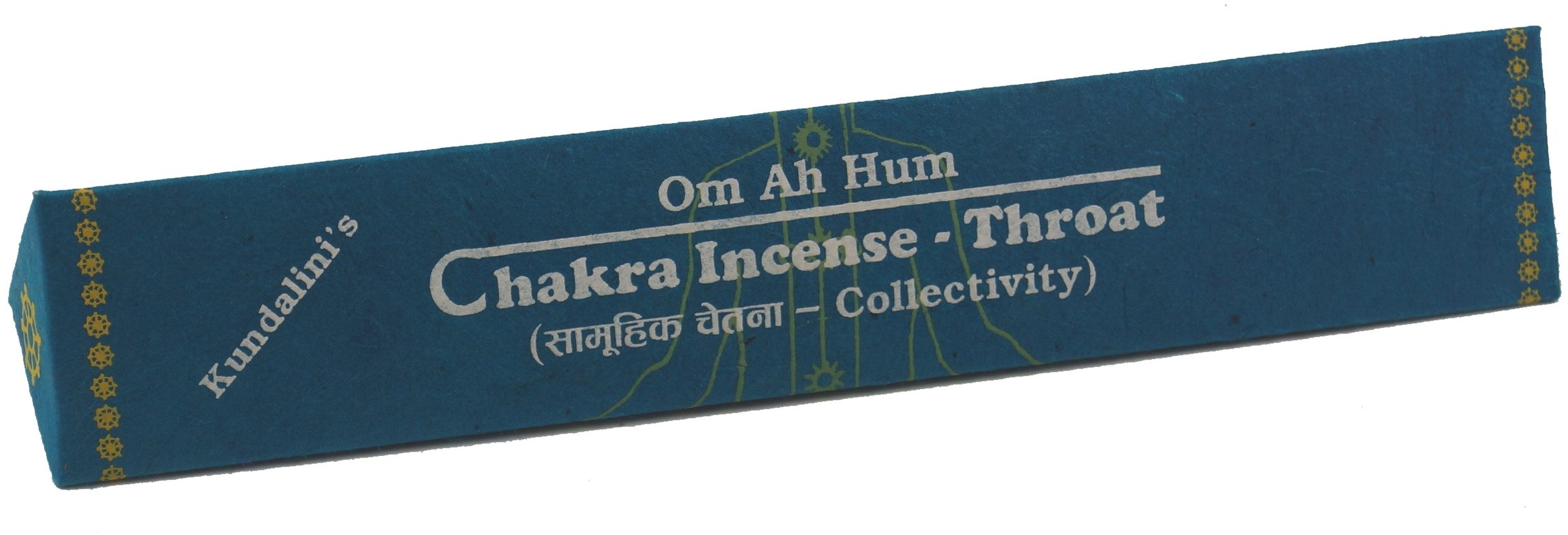 GURU SHOP Chakra Incense, Räucherstäbchen - Throat, Blau, Räucherstäbchen aus Tibet, Nepal